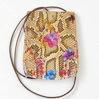 Vintage Painted Python Bag