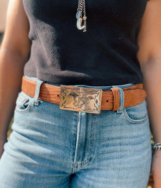 Genuine Teju Lizard Belt