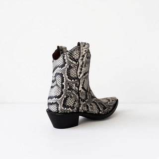 Molurus Python Ankle Boot