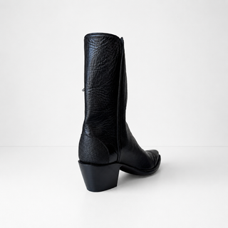 Black Teju Zorro City Boot