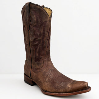 Planet Cowboy Distressed Diesel Saddle Boot