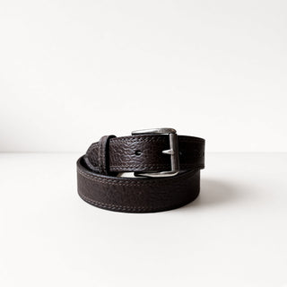 PC Bison Leather Belt