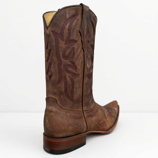 Planet Cowboy Distressed Diesel Saddle Boot