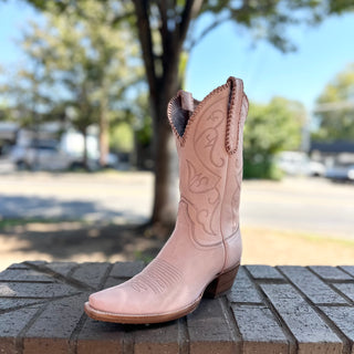 Pale Pink Western Boot