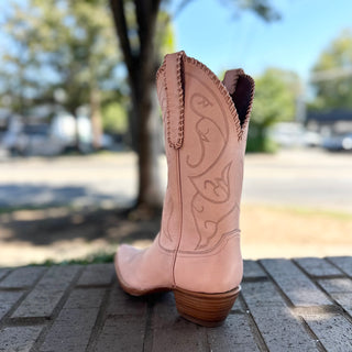 Pale Pink Western Boot