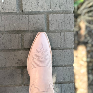 Pale Pink Western Boot