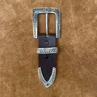 Santa Fe Feather 3 piece Buckle