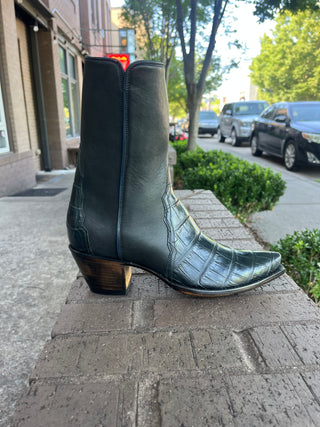 SCR 146 Grey Alligator/ Calf Zorro