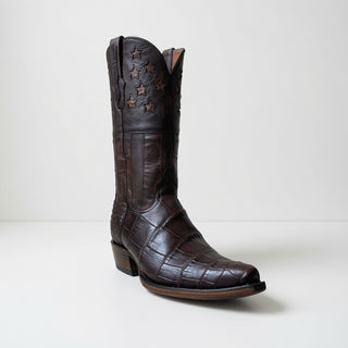 Wild Alligator Belly Flag Top
