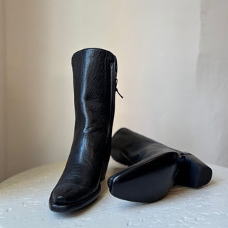 Black Teju Zorro City Boot