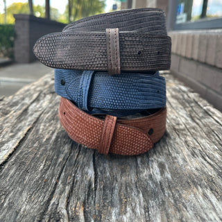 Genuine Teju Lizard Belt