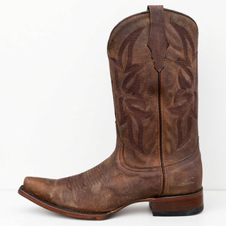 Planet Cowboy Distressed Diesel Saddle Boot