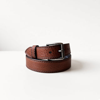 PC Bison Leather Belt