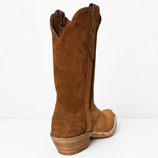 Nubuck Cognac Rough Out Women's