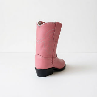 Pink Cowgirl Kids Boots