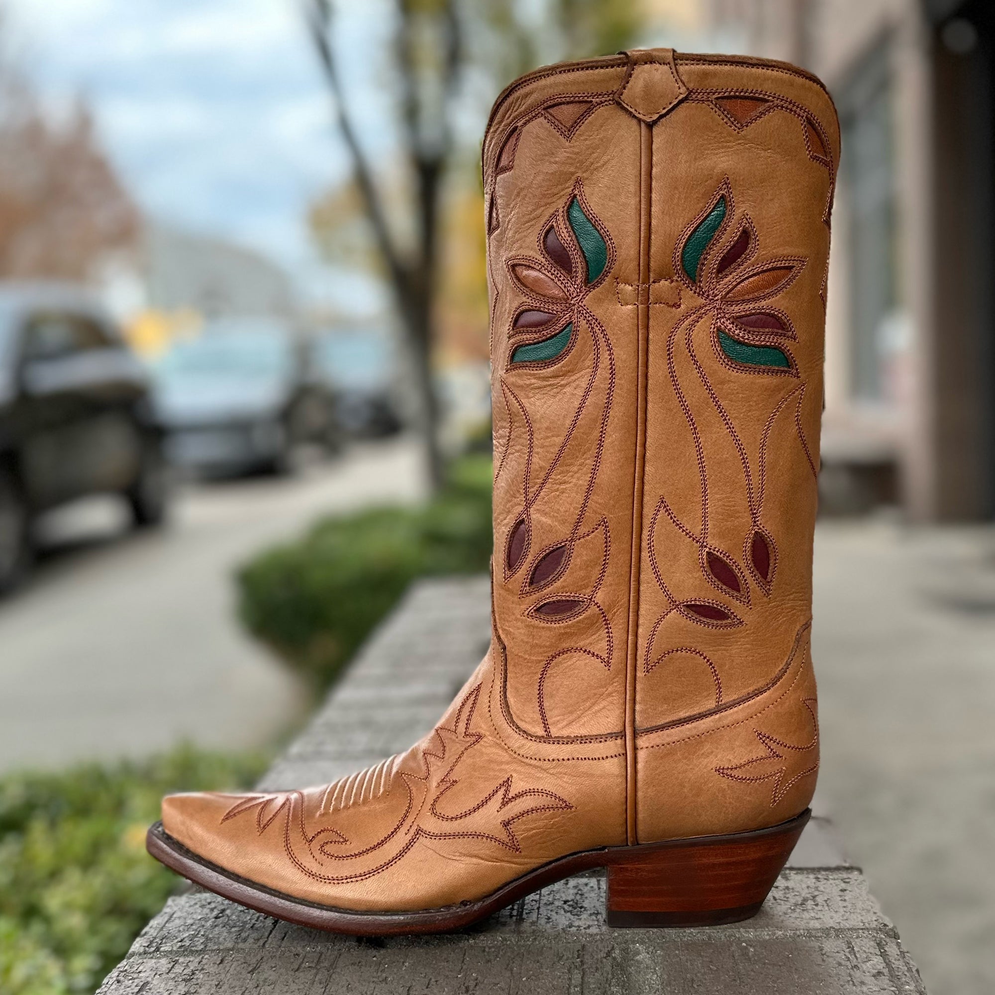 Botas vaqueras color coñac claro Ranch Hand Premium – Planet Cowboy