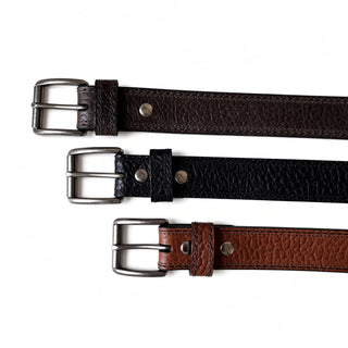 PC Bison Leather Belt
