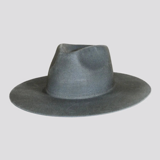 Colored Rancher Flat Brim Fedora