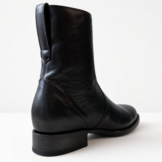 Black Zipper Boot