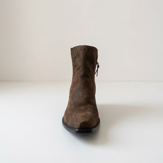 Distressed Vintage Camel Nubuck Zorro