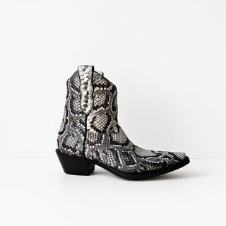 Molurus Python Ankle Boot