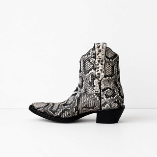 Molurus Python Ankle Boot