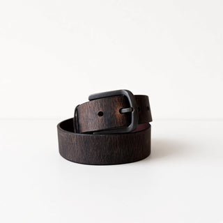 PC Distressed Oil Tanned Leather Belt