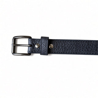 PC Grey Bison Leather Belt