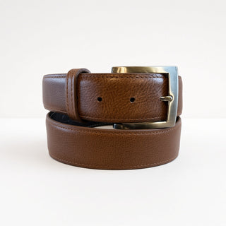 Tan Calfskin Belt