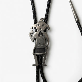Silver Kachina Bolo Tie