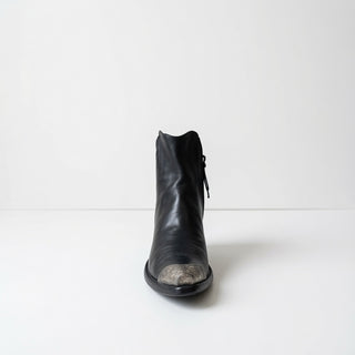 Black Ranch Hand Zorro with Silver Tips