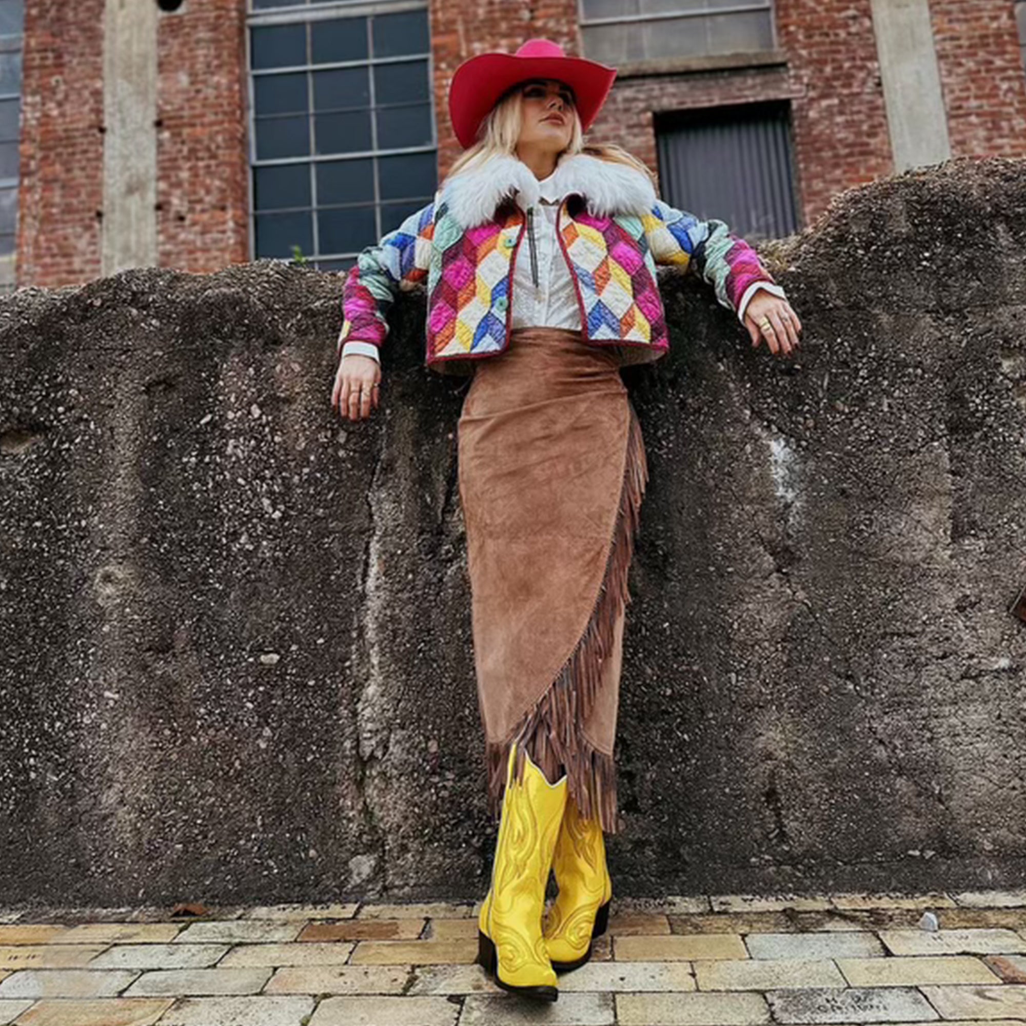 Psychedelic Yellow Original – Planet Cowboy - Main Image