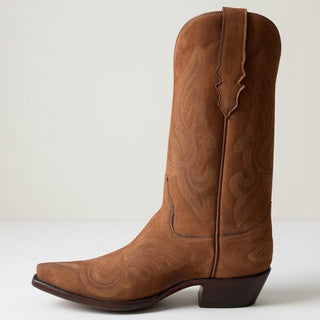 Nubuck Suede Cognac Boot