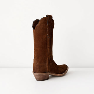 Nubuck Cognac Rough Out Women's