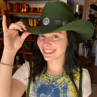 Green Sly Hat