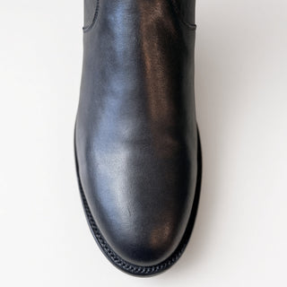 Black Zipper Boot