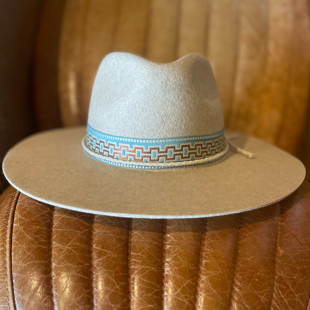 HATBANDS, COW BOY HAT DECOR, WESTERN, COW GIRL, HANDMADE, BEADED, UNIQUE,  GUATEMALA