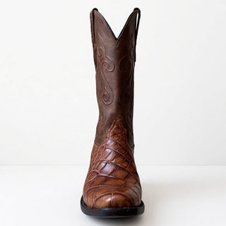 Burnished Cognac Alligator Belly