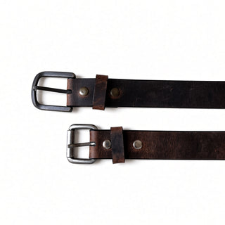PC Distressed Oil Tanned Leather Belt