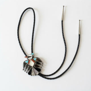 Mother of Pearl Bird Bolo Tie